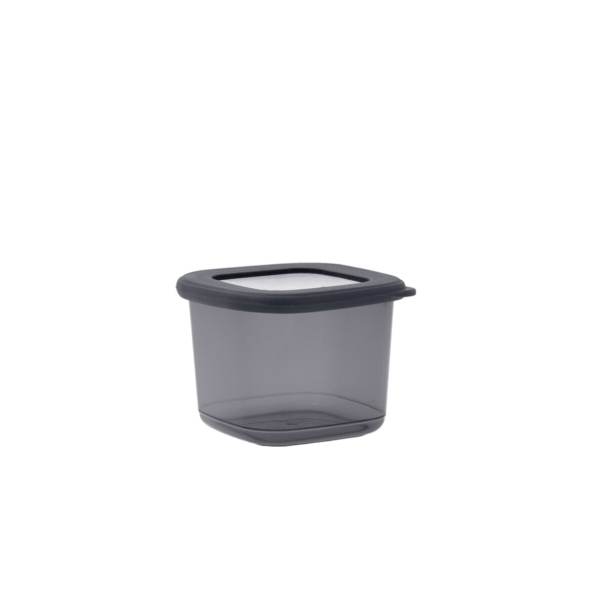 Recipient pentru conservarea alimentelor Quid City Gri 550 ml Cu Capac (12 Unități)
